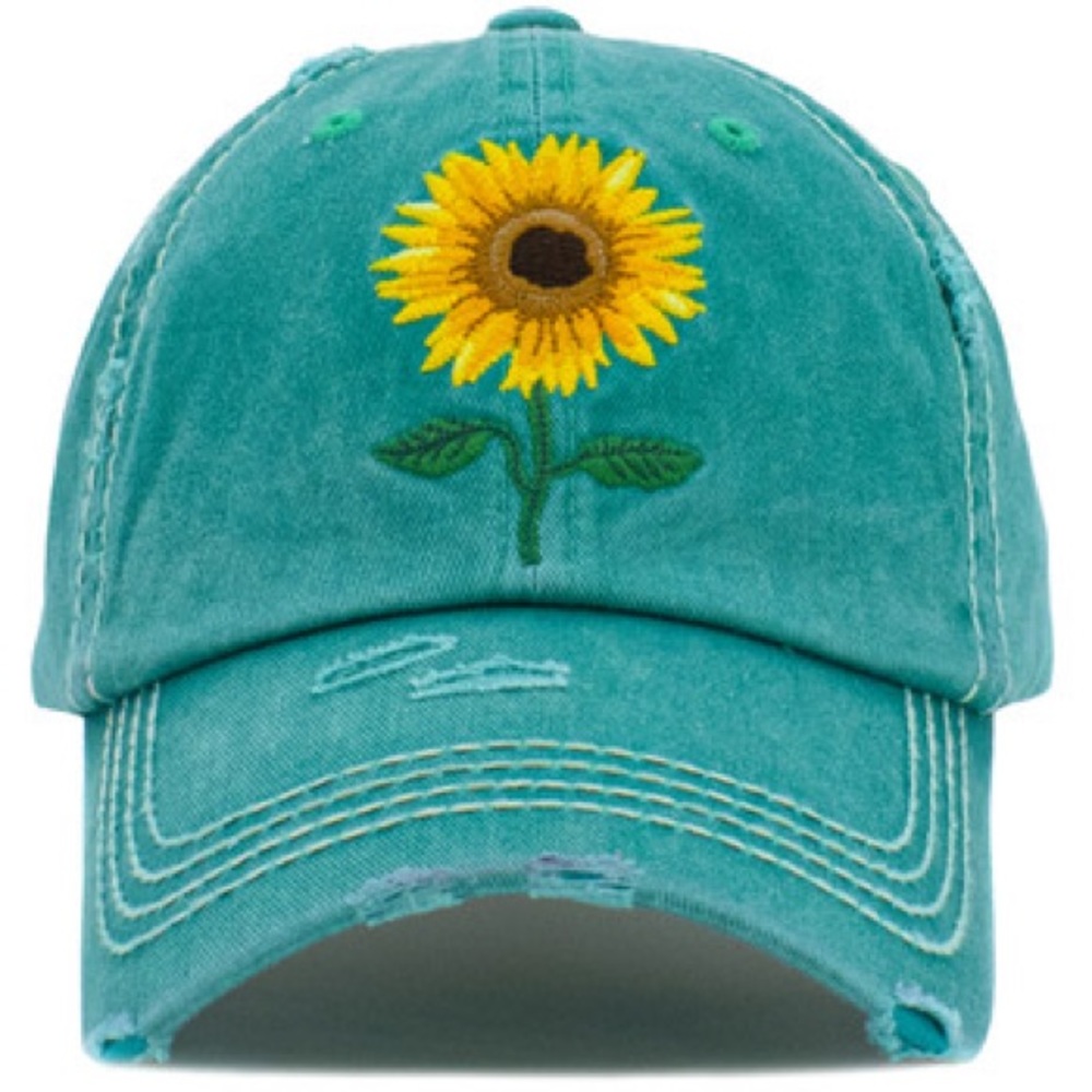 SUNFLOWER WASHED VINTAGE BALLCAP